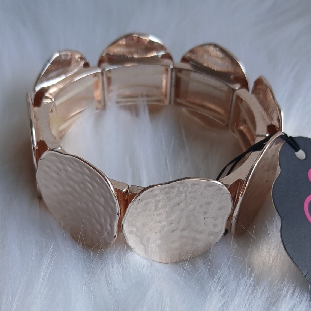 Paparazzi Radiant Gold Textured Bracelet